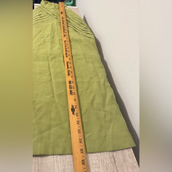 Sublini High-neck Marrant Dress Sleeveless Pleated Minimalist Luxe Modern Large - Picture 5 of 10